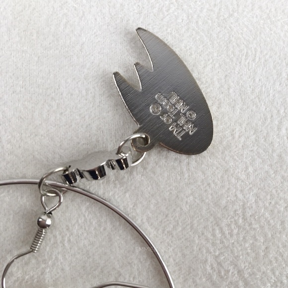 NWT NHL Anaheim Mighty Ducks Hoop Dangle Earrings - Picture 7 of 9